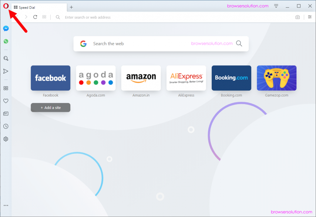 How to Enable or Disable Quick Access on Opera Browser