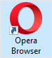 opera shortcut